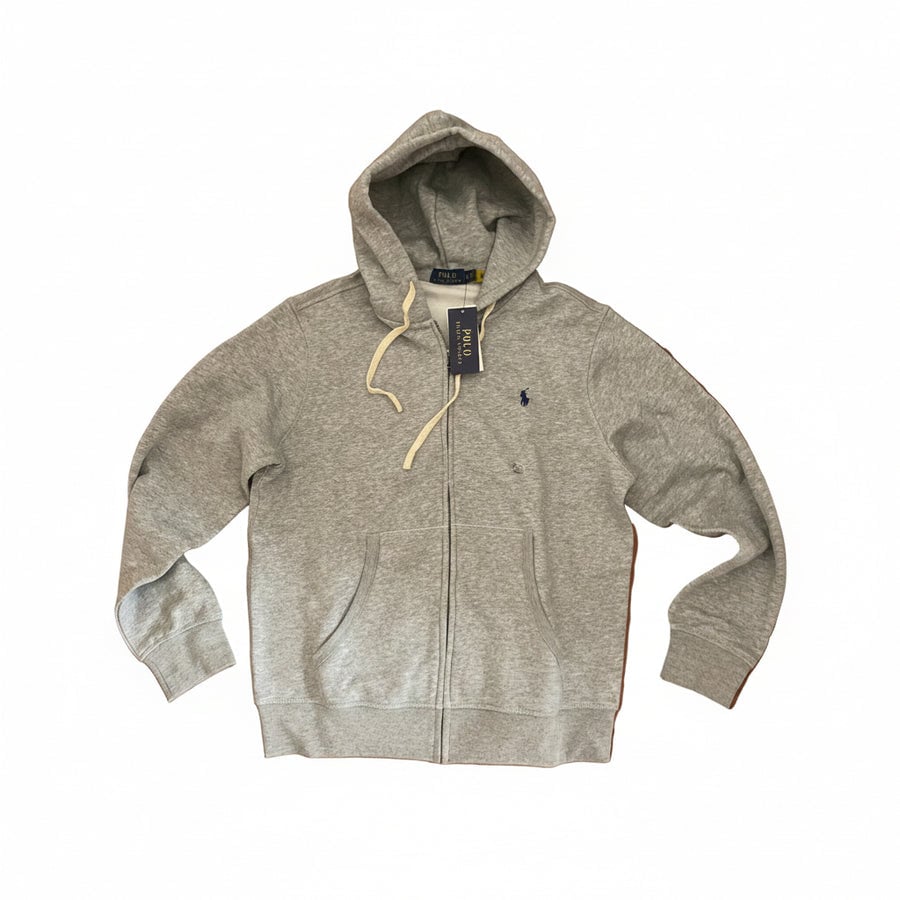 Plo Ra*f La*rnt Grey Zip-Up